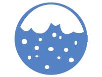 Winter storm icon